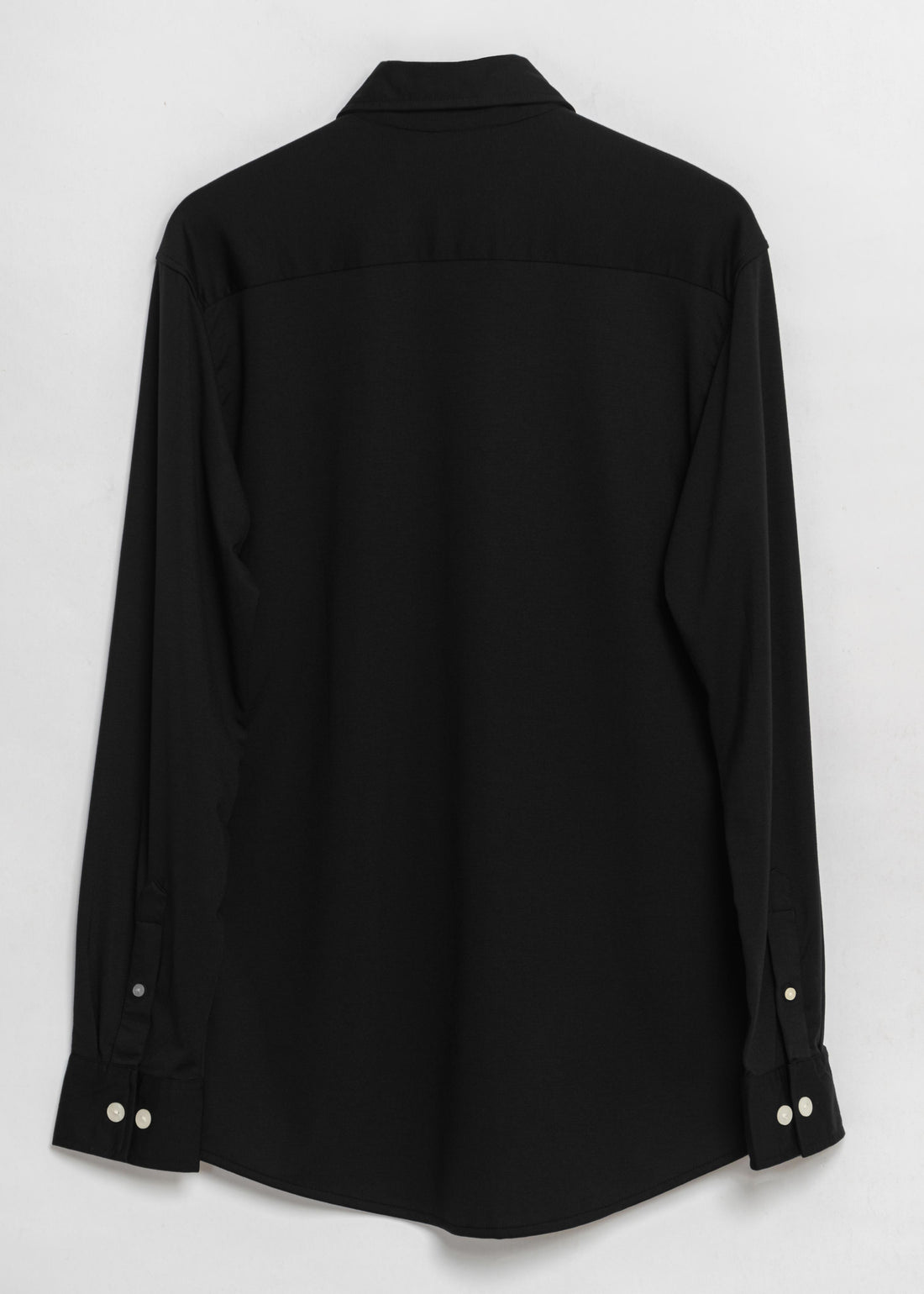 Knit Black Classic Shirt