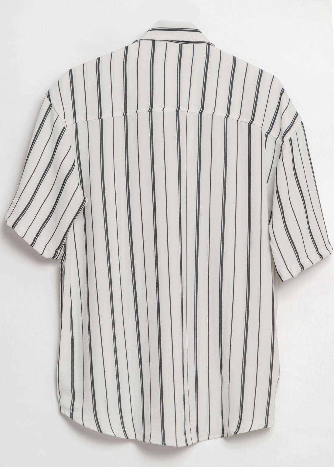 Tokyo Zebra Stripe Oversized Half Sleeves Shirt